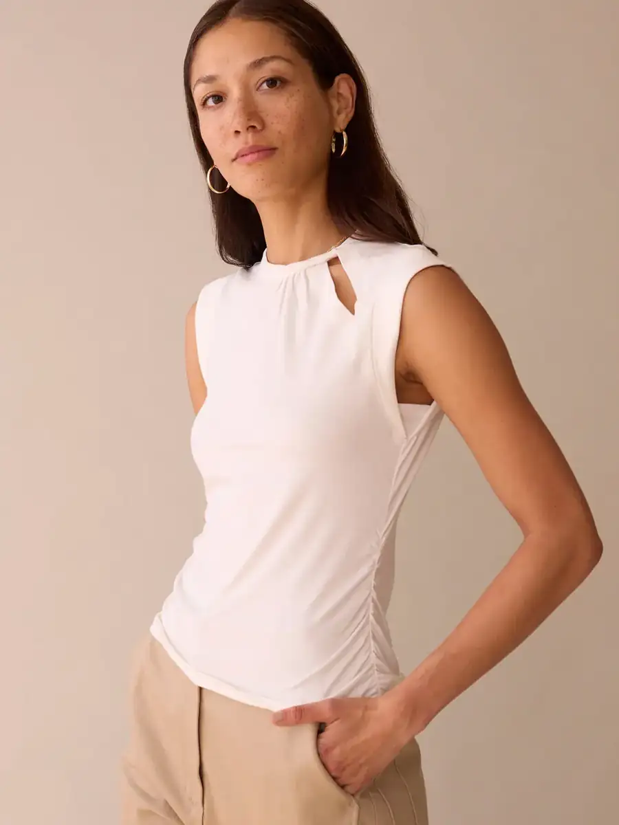 Talula Twist Neckline Tank