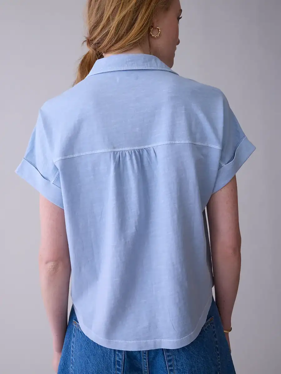 Washed Short Sleeve Avery Shirt